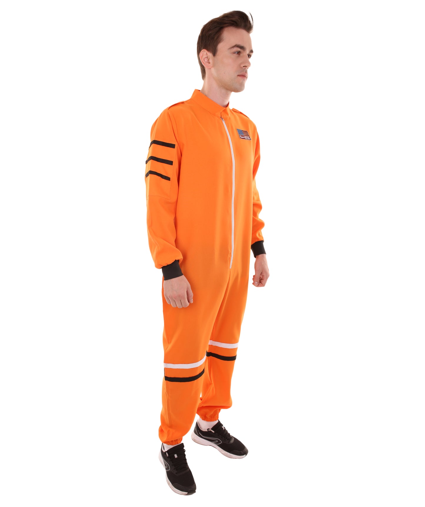 大人用メンズ JCO-290 宇宙飛行士 ジャンプスーツ 制服コスチューム オレンジのコスプレコスチューム