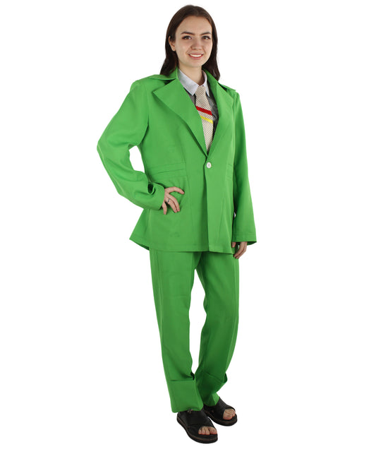 女性用 JCP-058_12 エクスクルーシブ デラックス シンガー パーティー スーツ ライトグリーン コスプレ コスチューム