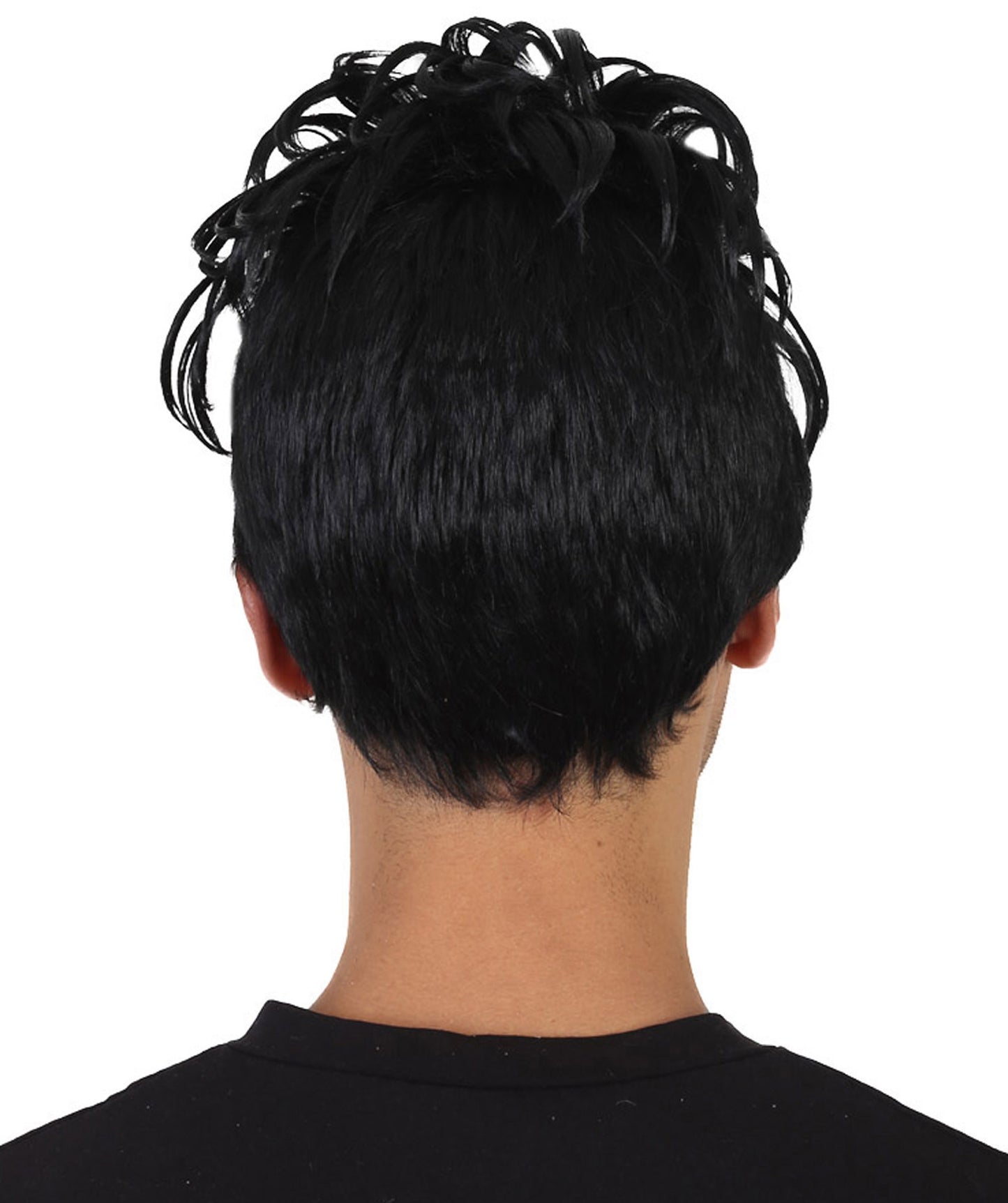 Wigs2you ハロウィンパーティープレミアム メンズ H-630 プリンスウィッグ ブラックカラー