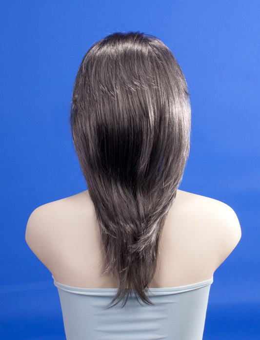 レディースファッション W-727 ロングストレート C-グレー コスプレヒートスタイラブルウィッグ