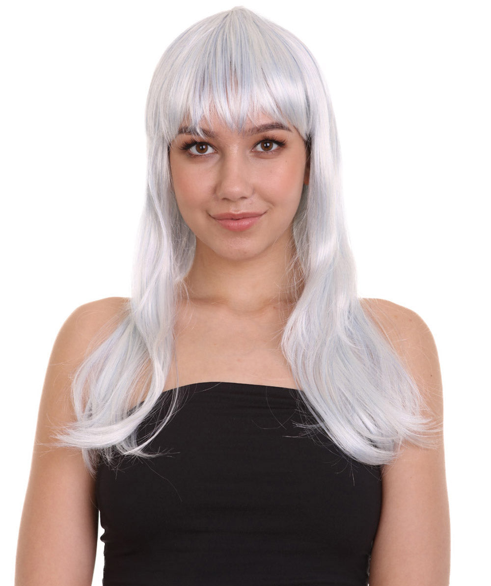 Wigs2you ハロウィンパーティープレミアムレディース H-1058 とても快適なグラマーグリーンウィッグ スカイブルー色