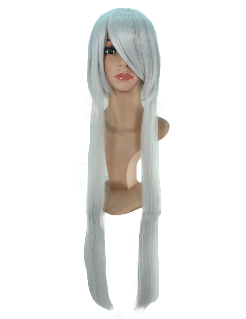 レディースファッション C-013 ロングストレート C-パープル コスプレ ヒートスタイルウィッグ