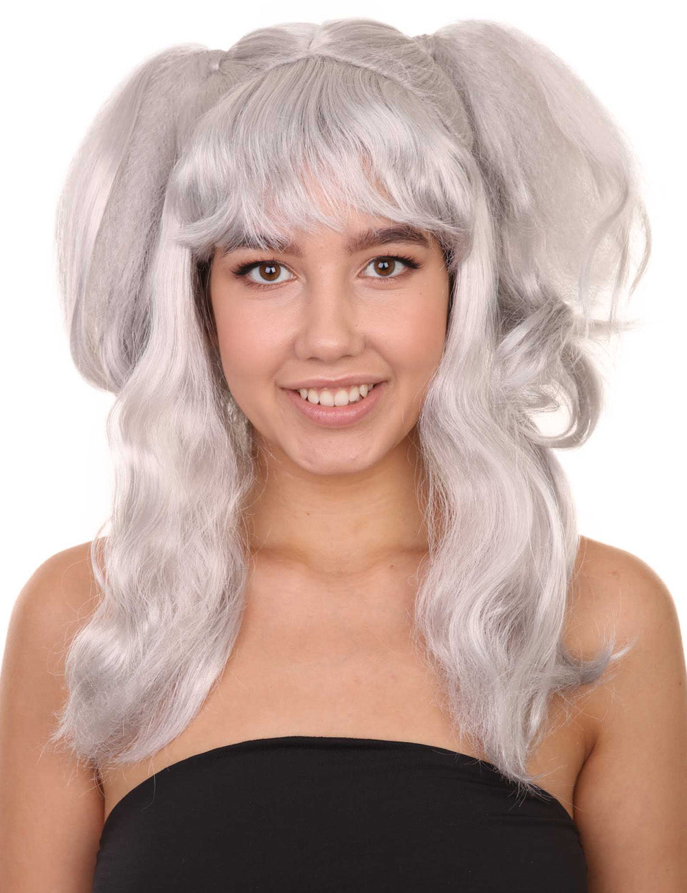 Wigs2you ハロウィンパーティープレミアム レディース H-799 バナナエンジェルウィッグ グレー色