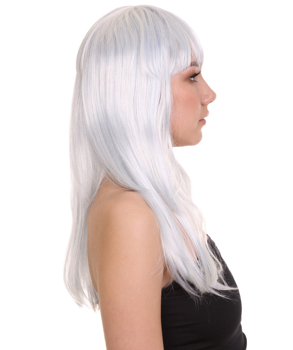 Wigs2you ハロウィンパーティープレミアムレディース H-1058 とても快適なグラマーグリーンウィッグ スカイブルー色