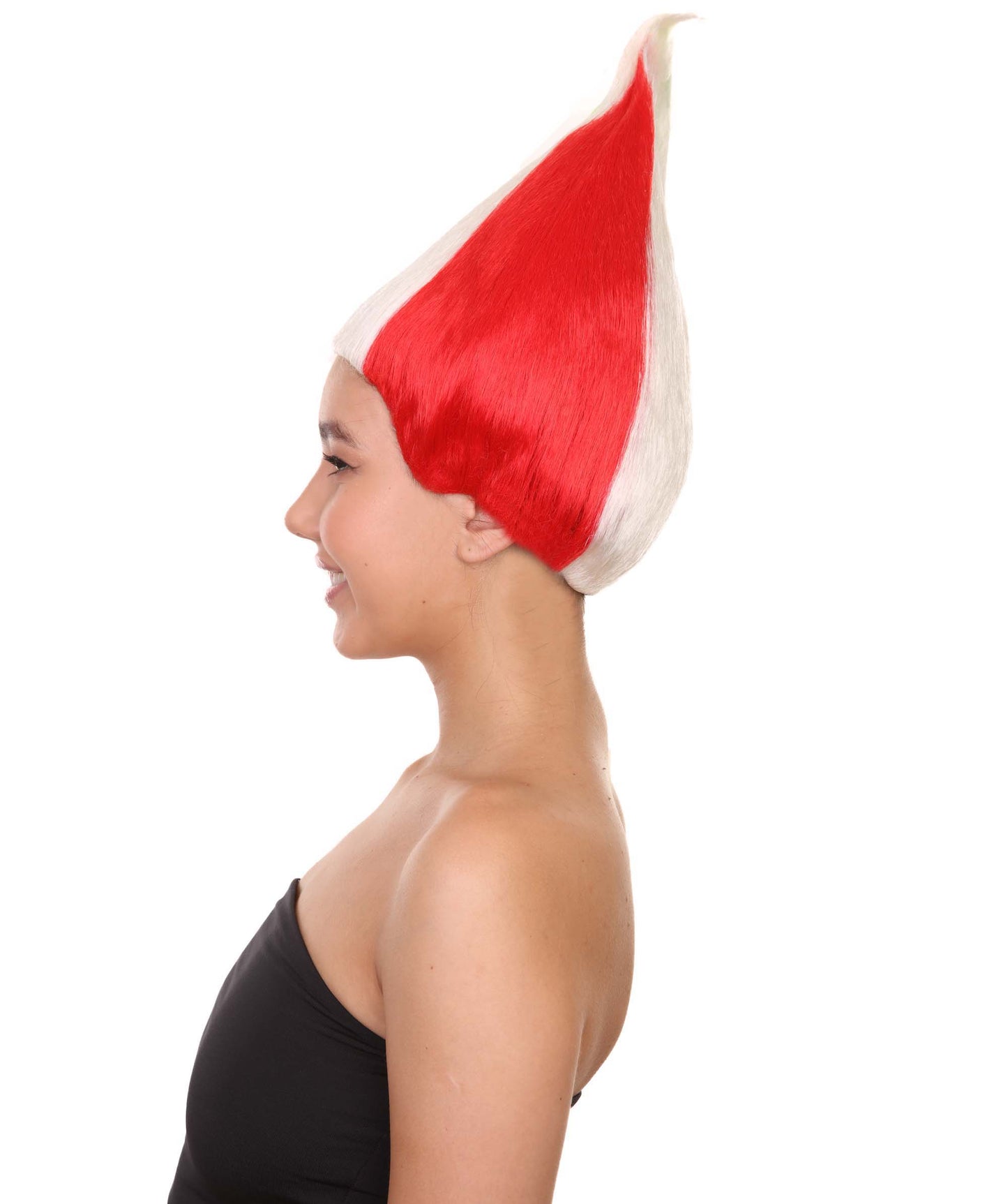 Wigs2you ハロウィンパーティープレミアム H-1793 着け心地が良い とても快適 女性用コスプレウィッグ イタリア国旗 トロールズスタイル