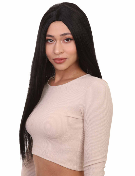 Wigs2you ハロウィンパーティープレミアム レディース H-683 ブラックウィッチウィッグ