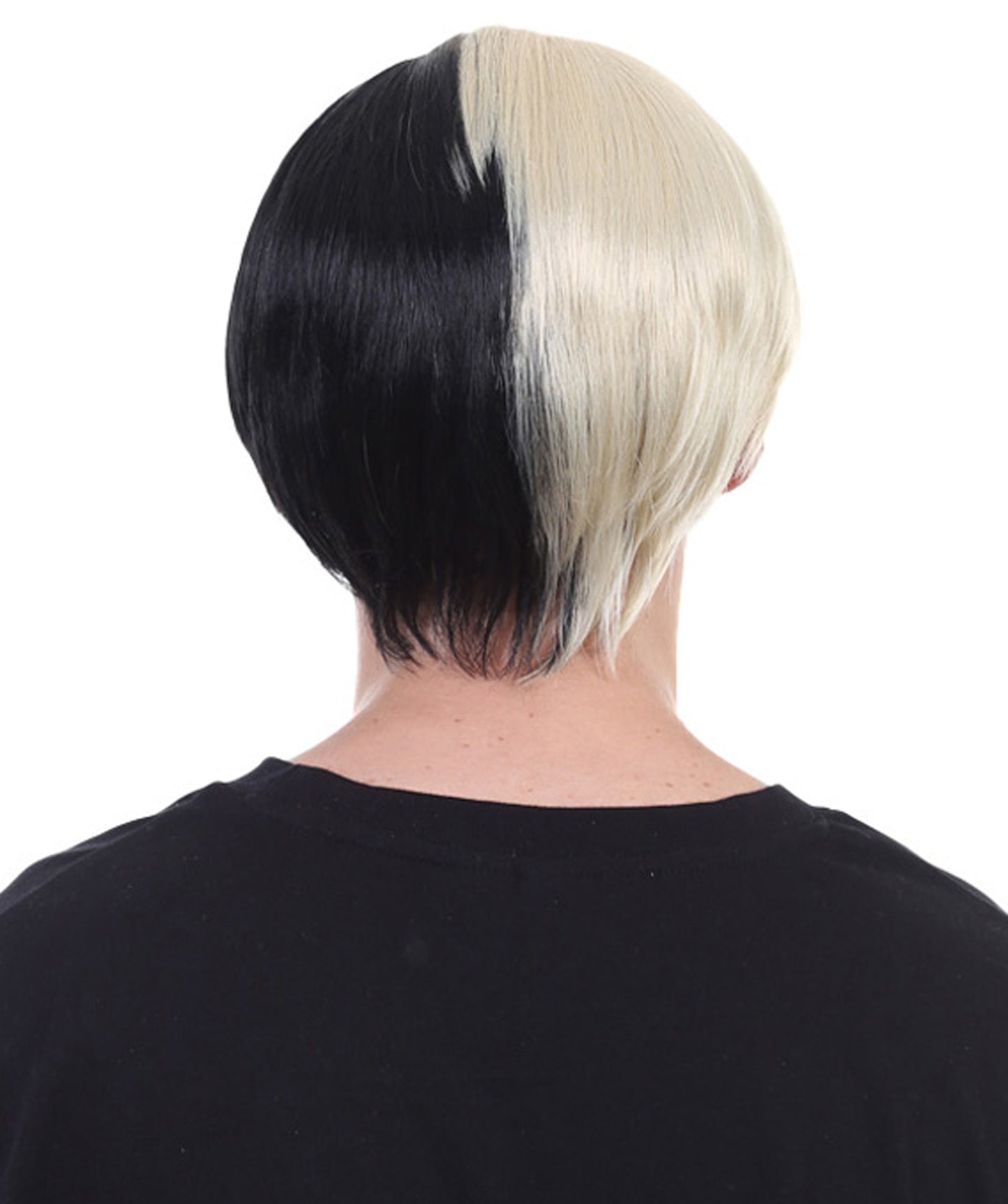Wigs2you ハロウィン パーティー プレミアム メンズ H-609 SIA ウィッグ 男性 ブラック ブロンド