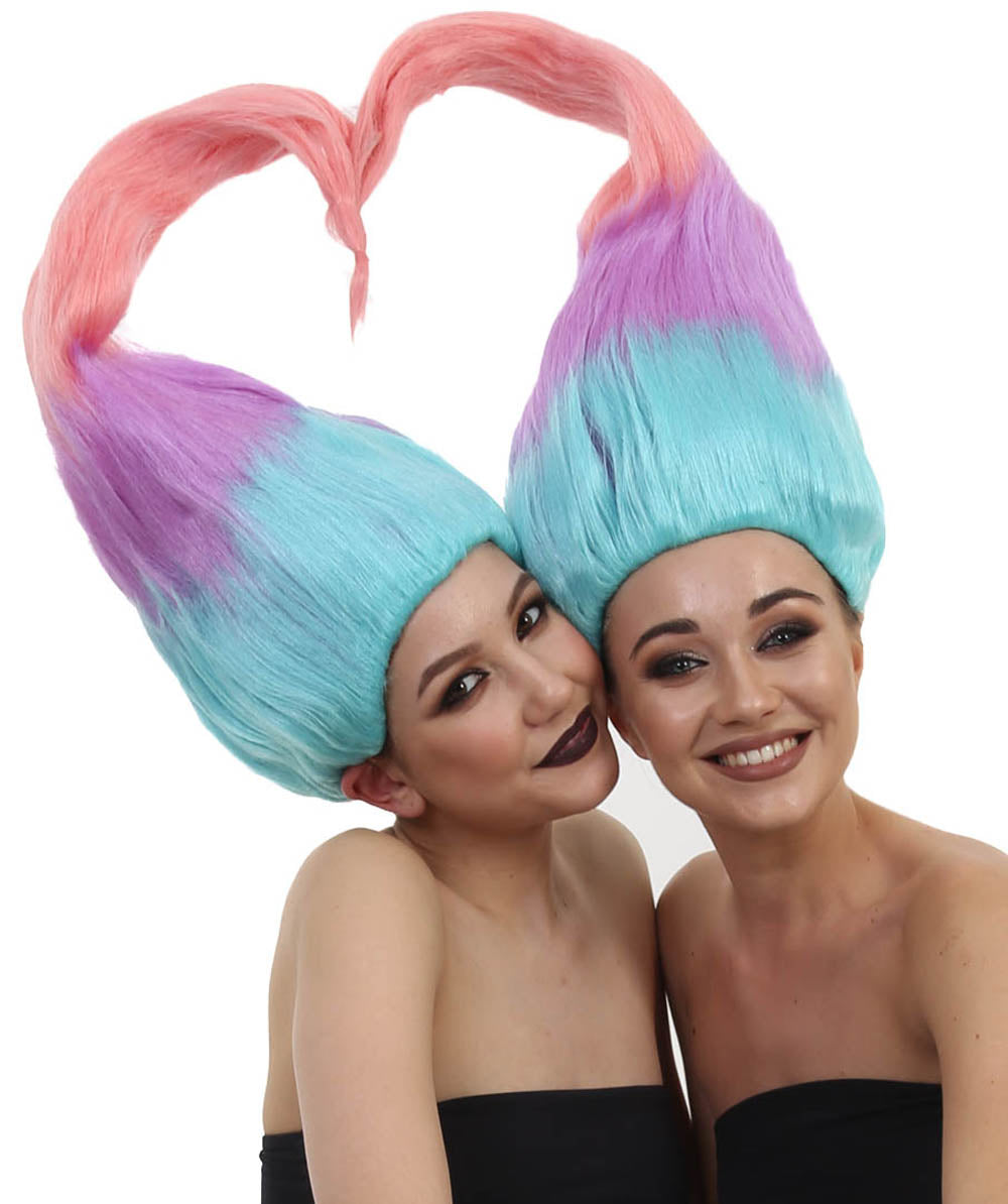 Wigs2youハロウィンパーティープレミアムレディースH-1877 着けやすい 非常に快適 コスプレウィッグ 女性ツイントロールスタイル