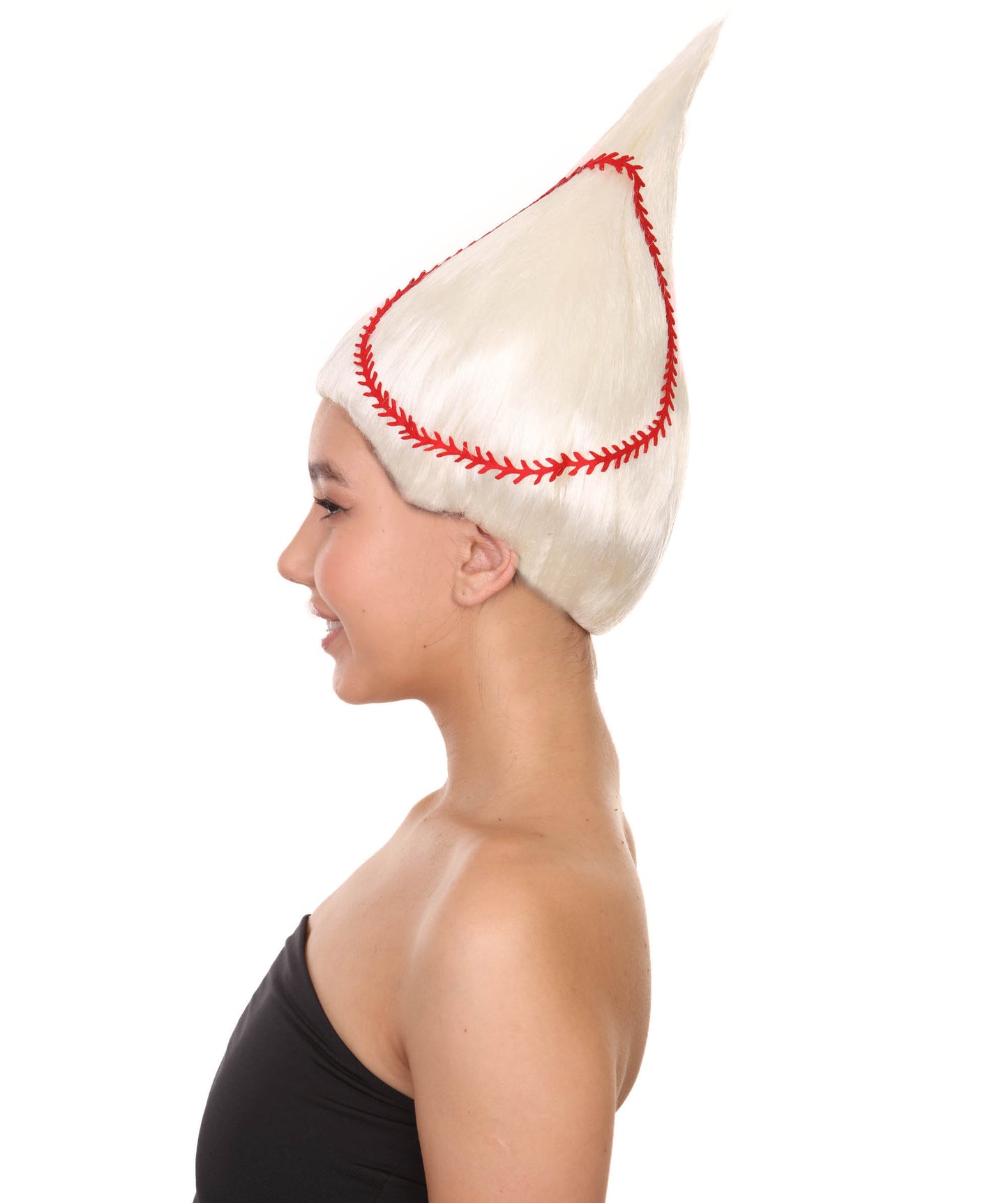 Wigs2youハロウィンパーティープレミアムレディースH-1923 着けやすい 非常に快適 ベースボールトロールウィッグ