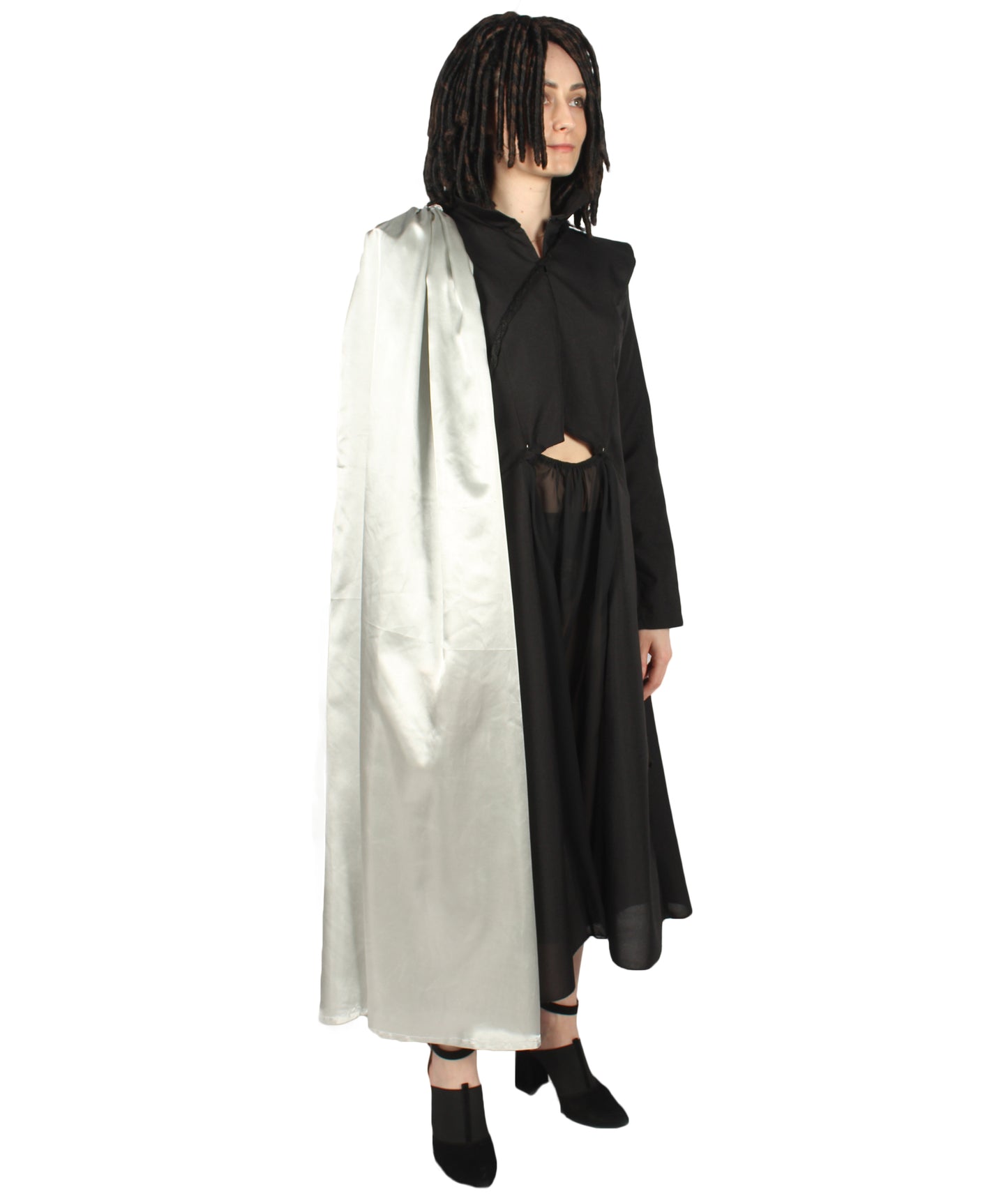 女性 JCP-158 のドラゴンクイーンコスチューム ブラック コスプレコスチューム