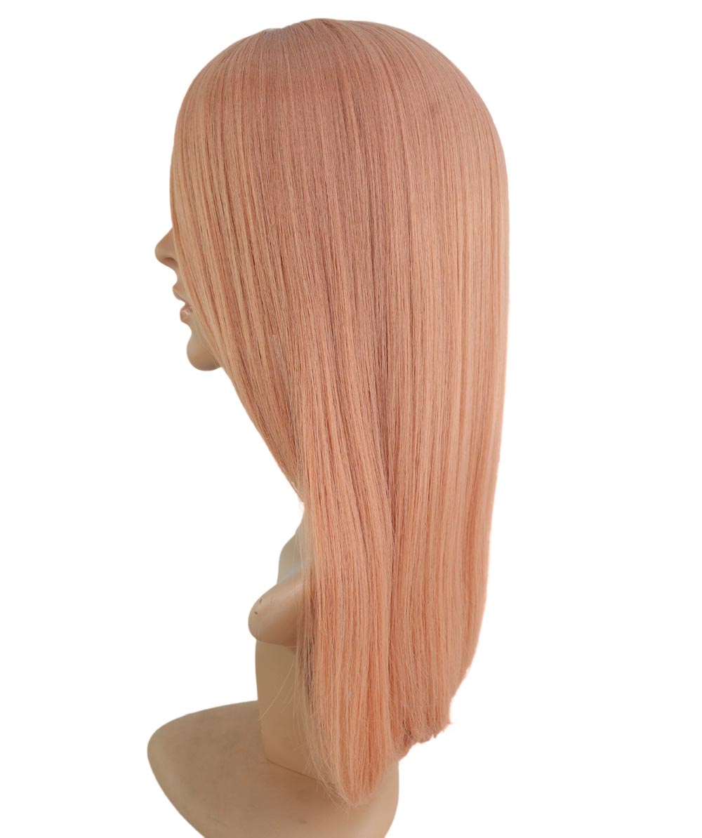 レディースファッション C-054 ロングストレート C-プラチナブロンド コスプレヒートスタイラブルウィッグ