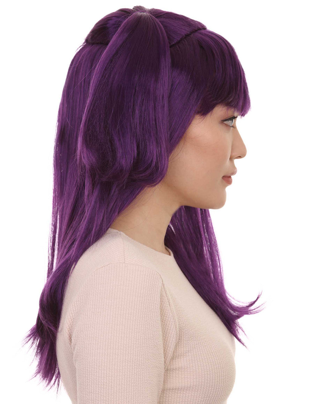 Wigs2you ハロウィンパーティープレミアム レディース H-789 バナナエンジェルウィッグ バイオレットカラー