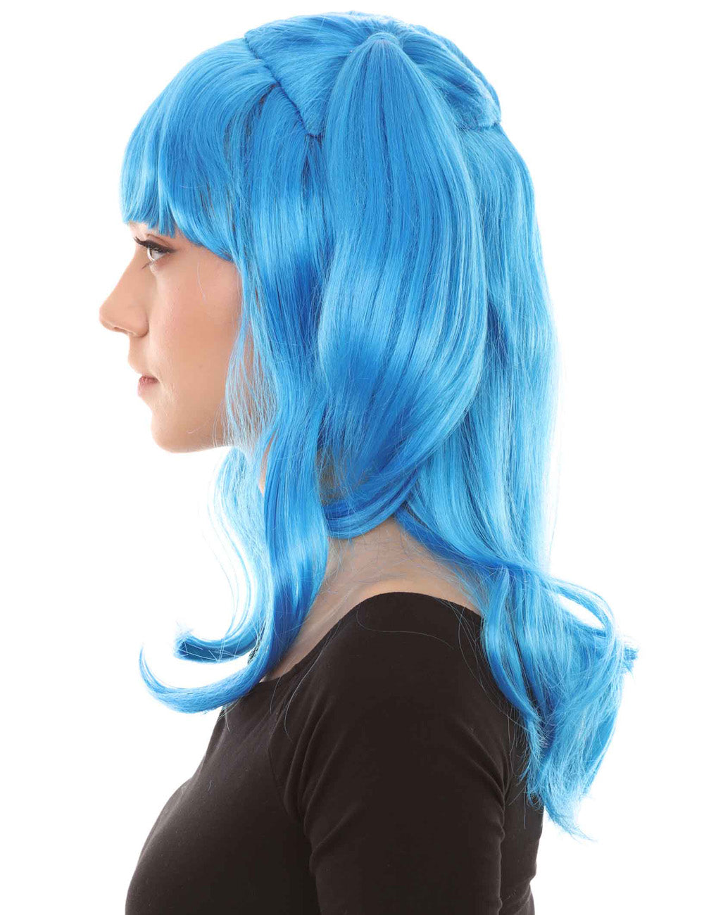 Wigs2you ハロウィンパーティープレミアム レディース H-782 バナナエンジェルウィッグ ロイヤルブルー色