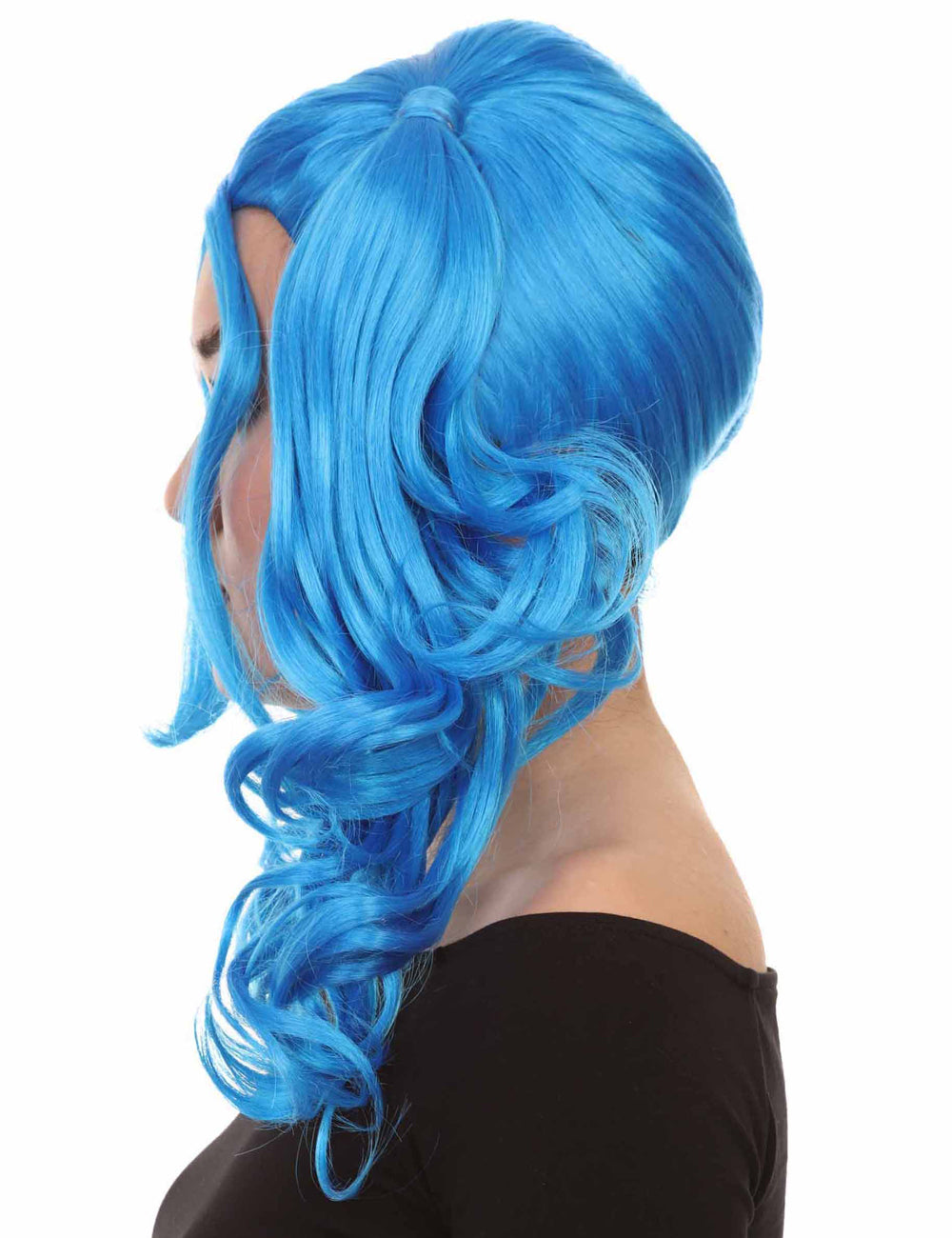 Wigs2you ハロウィンパーティー プレミアム レディース H-743 ドリー ピグテール ウィッグ ロイヤルブルー色