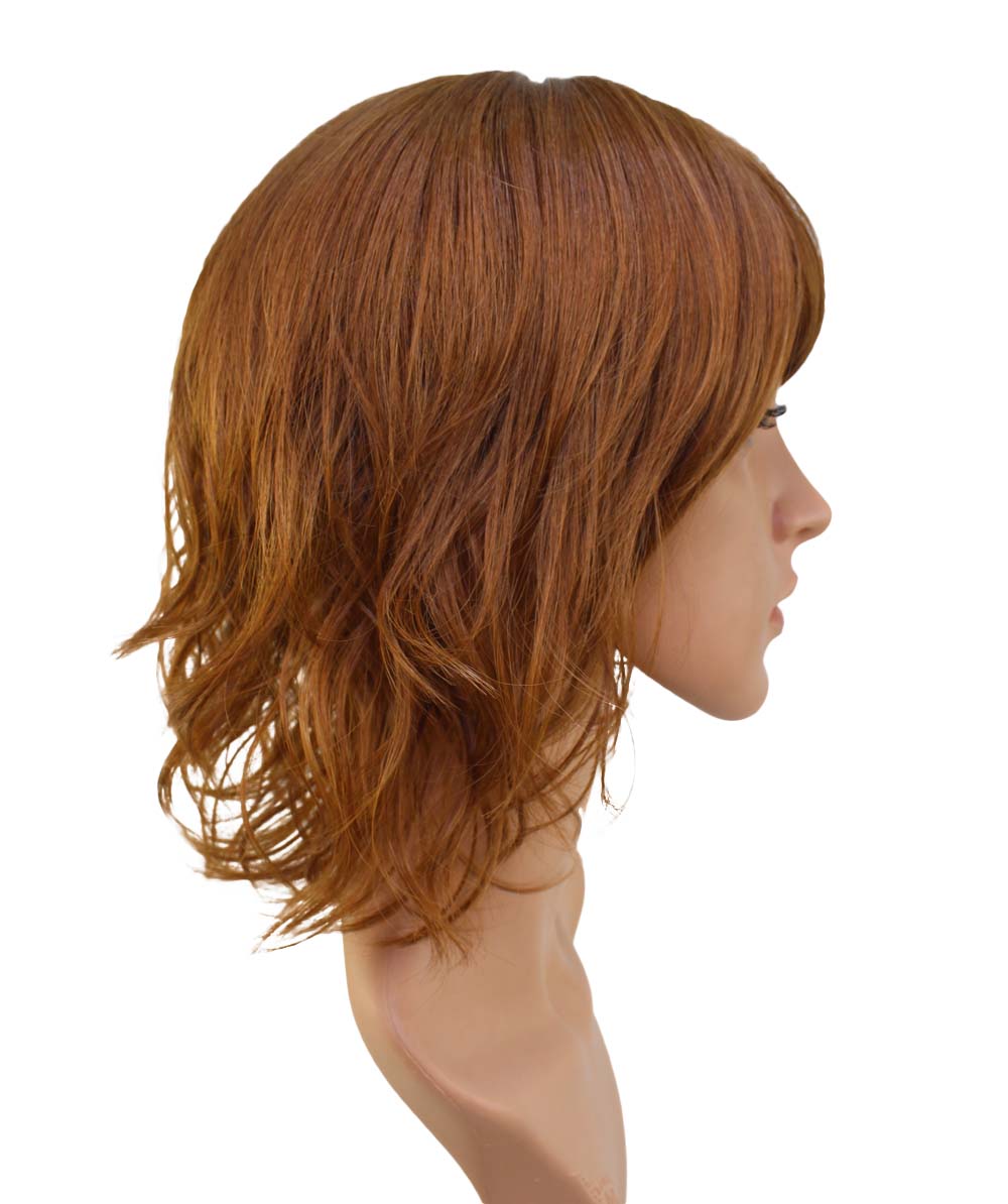【Wigs2you】ウィッグ 耐熱 W-759 フルウィッグ ミディアム カール 高品質 ナチュラル 自然 かつら 女装 普段使い 医療用 簡単着用。