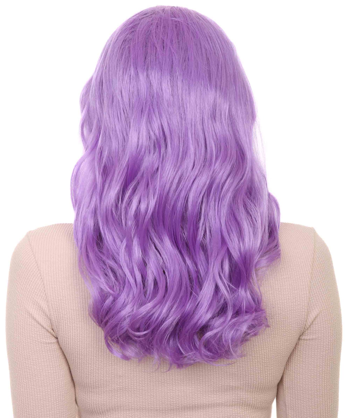 Wigs2you ハロウィンパーティープレミアム レディース H-1090 アリスウィッグ 鏡の国のアリス ライラック色