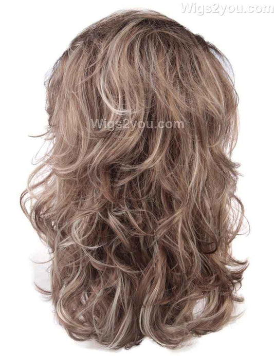 理想の星のかつら|茶色の有名人星コスプレ・ハロウィンかつら|割増空気を通すCaplessなキャップH-448