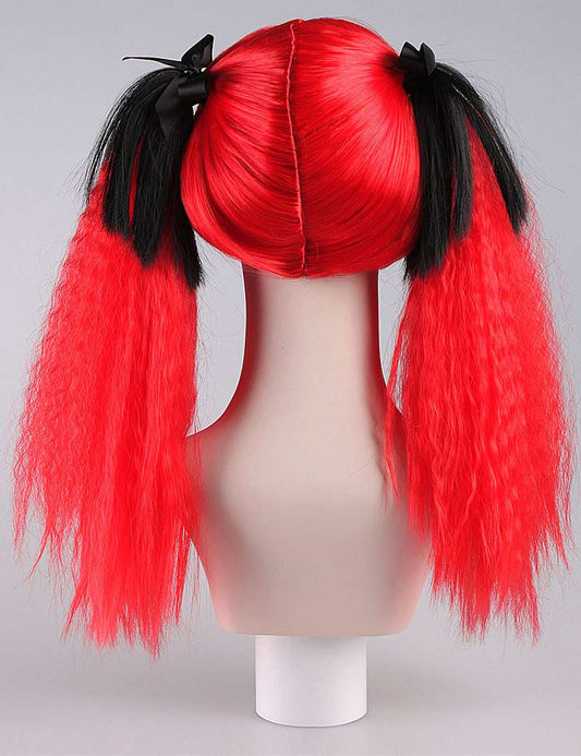 赤い致死美しさ婦人用かつら|性格コスプレ・ハロウィンかつら|割増空気を通すCaplessなキャップH-395