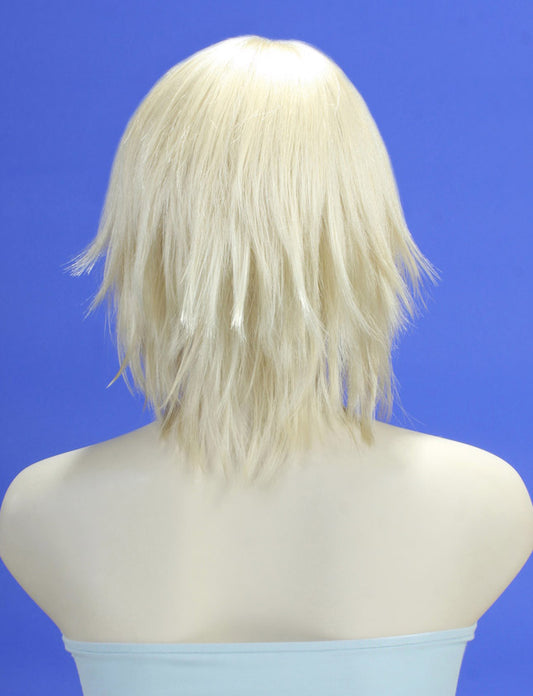 レディースファッション W-742 ミディアム C-プラチナブロンド コスプレヒートスタイラブルウィッグ