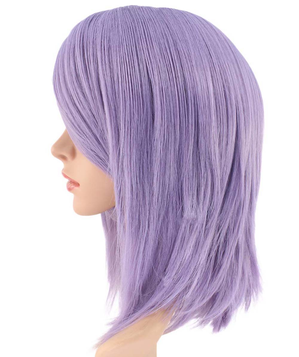 レディースファッション C-070 ミディアム C-ワインレッド コスプレヒートスタイラブルウィッグ