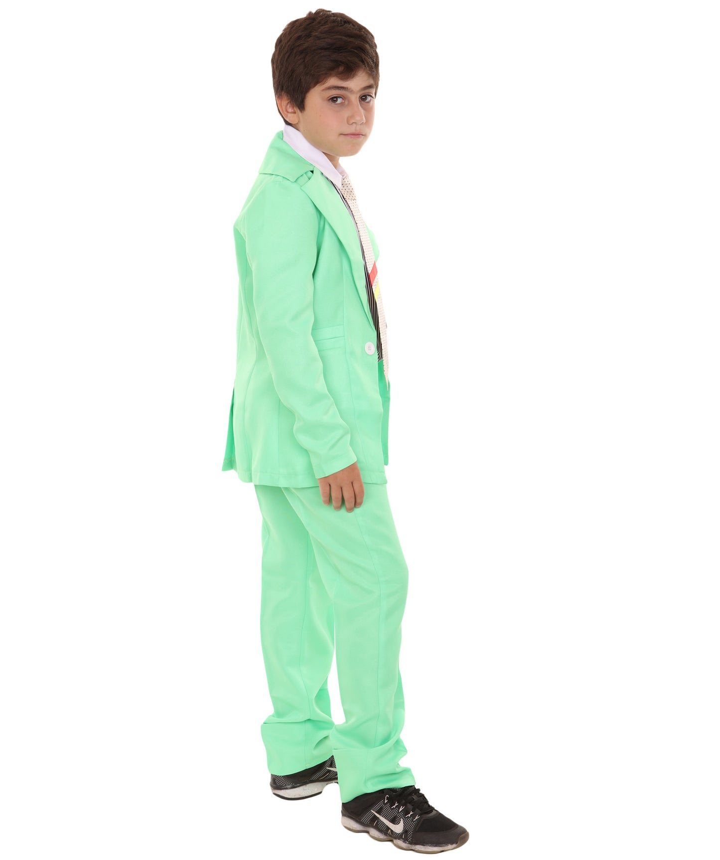 シンガー ボウイ JCP-028_2(Kids) コスプレコスチューム(子供用) ライトグリーン