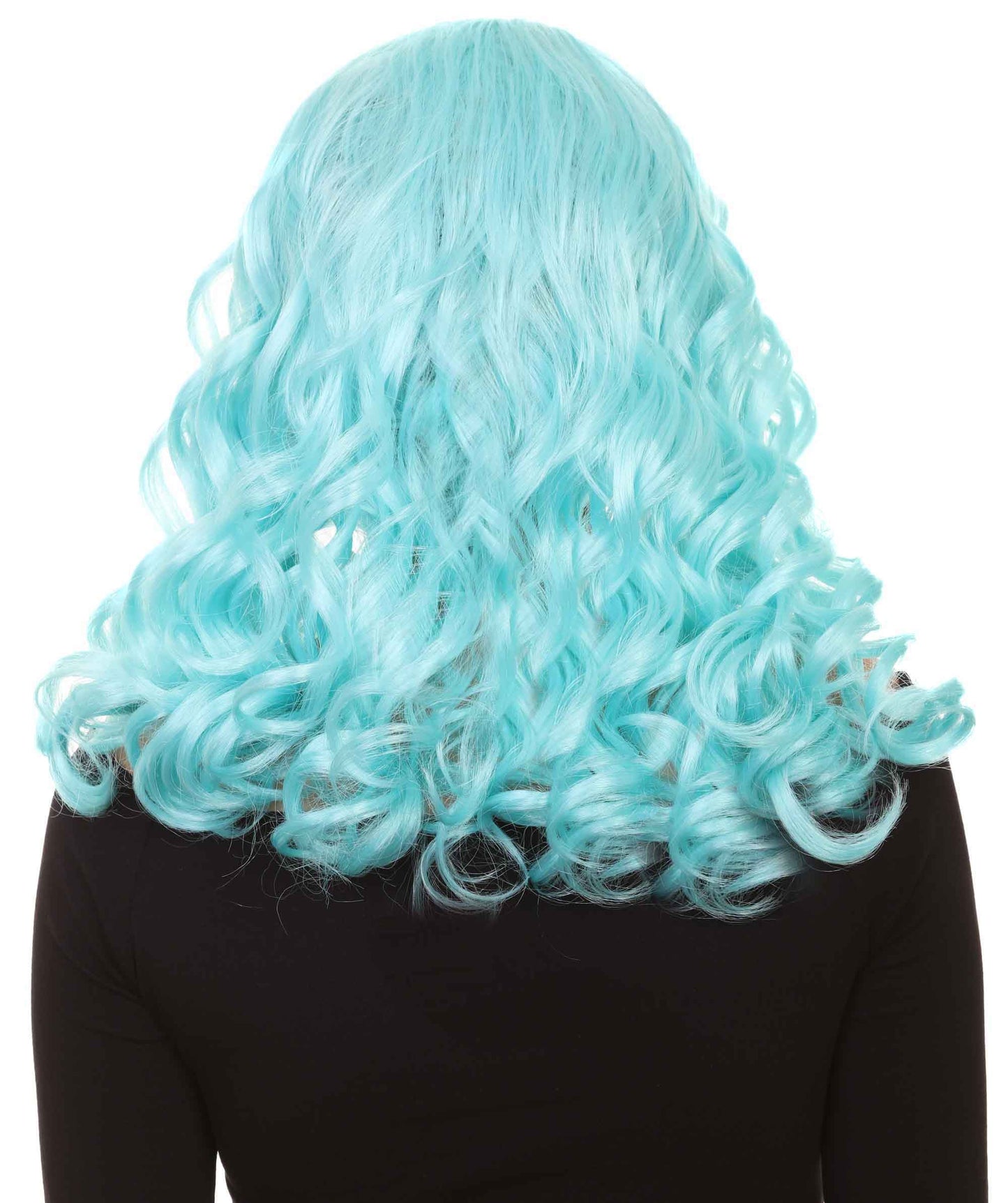 Wigs2you ハロウィンパーティープレミアム レディース H-1088 アリスウィッグ 鏡の国のアリス ブルーレイク色