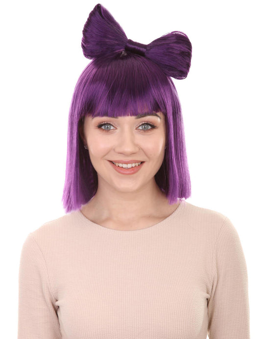 Wigs2you ハロウィンパーティープレミアムレディース H-1671 着け心地が良い とても快適 バイオレット バタフライウィッグ