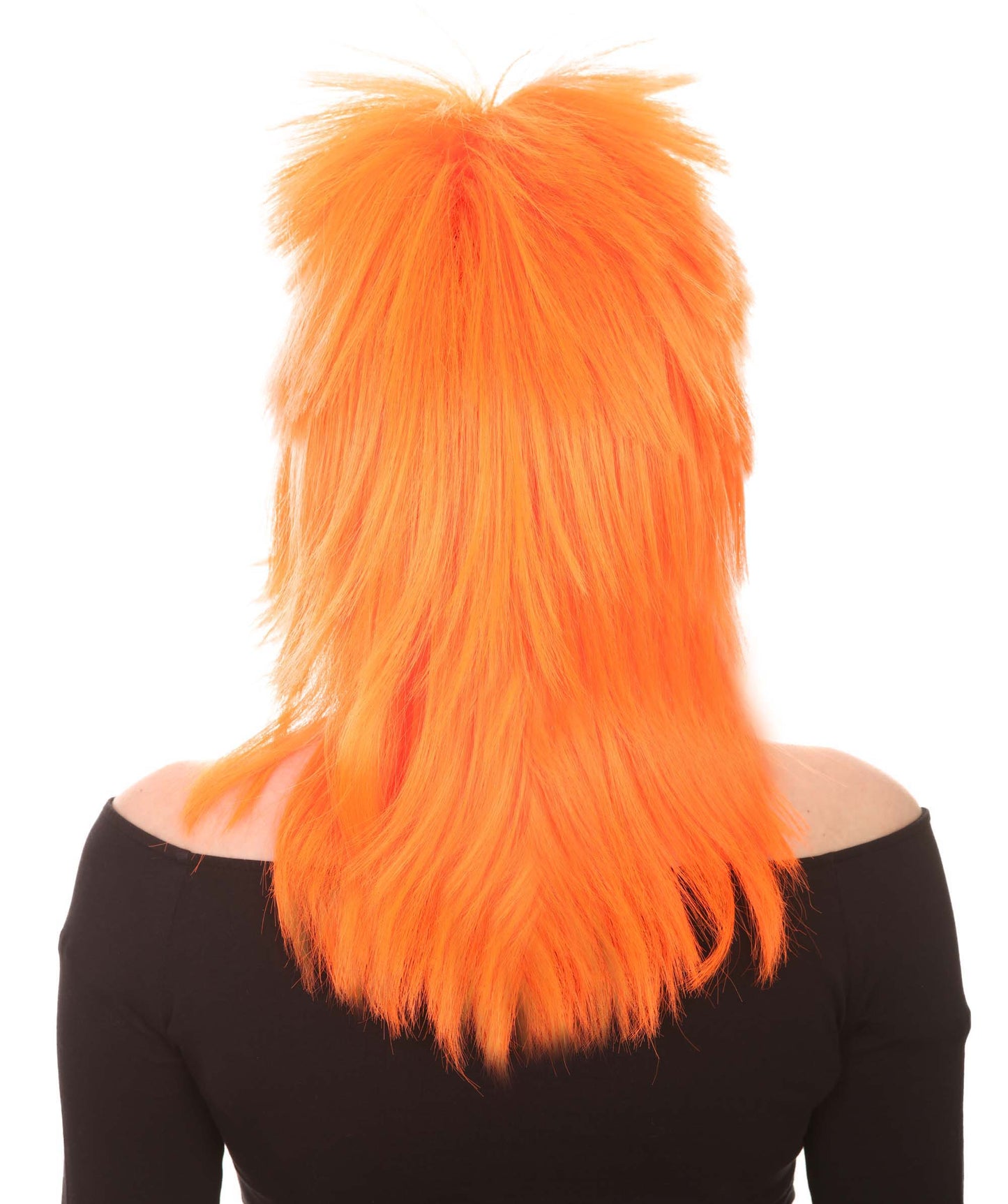 Wigs2you ハロウィン パーティー プレミアム H-1305 簡単に着用でき 快適なフィット感 80 年代女性レッド ロッカー スタイルウィッグ