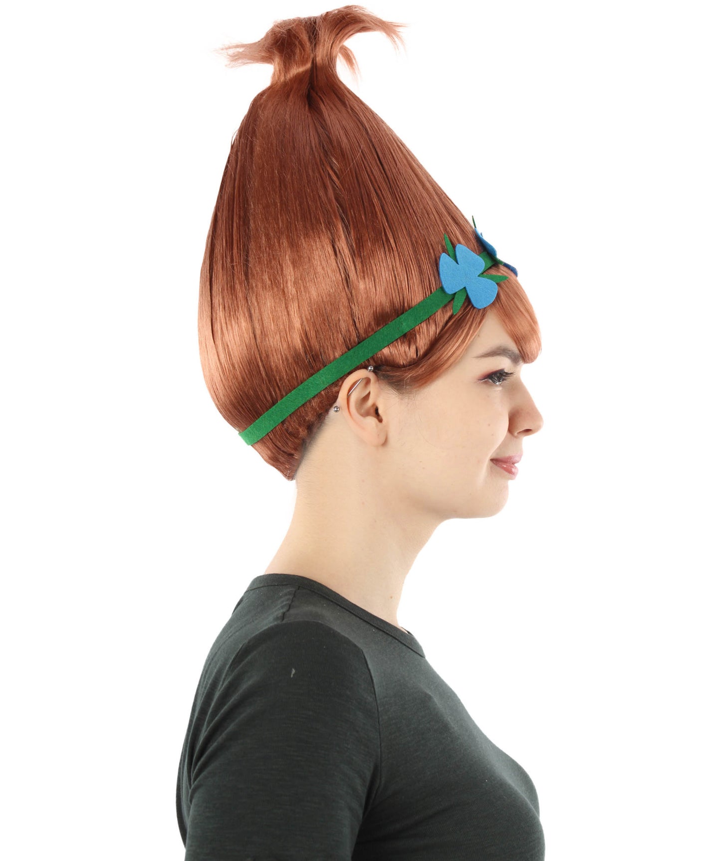 Wigs2you ハロウィン パーティー プレミアム レディース H-1448 着けやすい 快適なフィット感 コスプレウィッグ ポピートロールズ スタイル ピンクカラーウィッグ