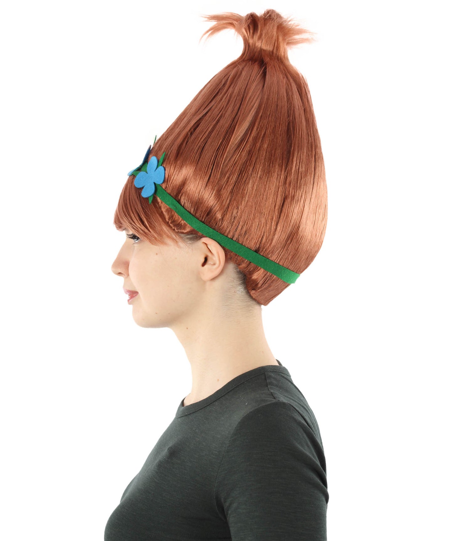 Wigs2you ハロウィン パーティー プレミアム レディース H-1448 着けやすい 快適なフィット感 コスプレウィッグ ポピートロールズ スタイル ピンクカラーウィッグ