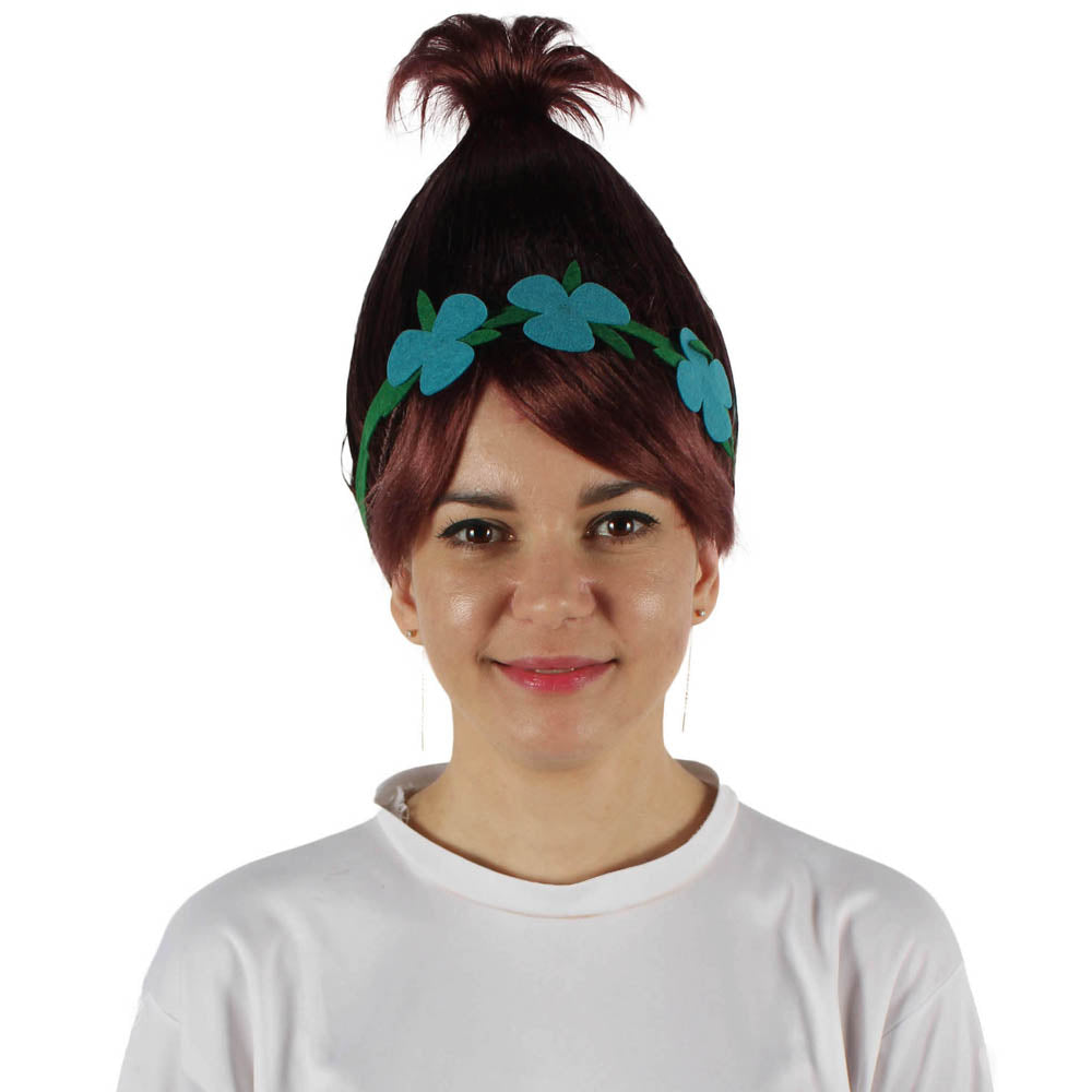 Wigs2you ハロウィン パーティー プレミアム レディース H-1448 着けやすい 快適なフィット感 コスプレウィッグ ポピートロールズ スタイル ピンクカラーウィッグ
