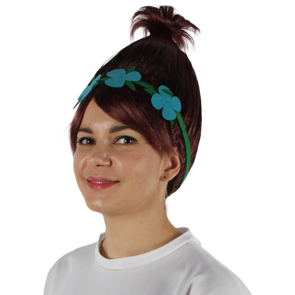 Wigs2you ハロウィン パーティー プレミアム レディース H-1448 着けやすい 快適なフィット感 コスプレウィッグ ポピートロールズ スタイル ピンクカラーウィッグ