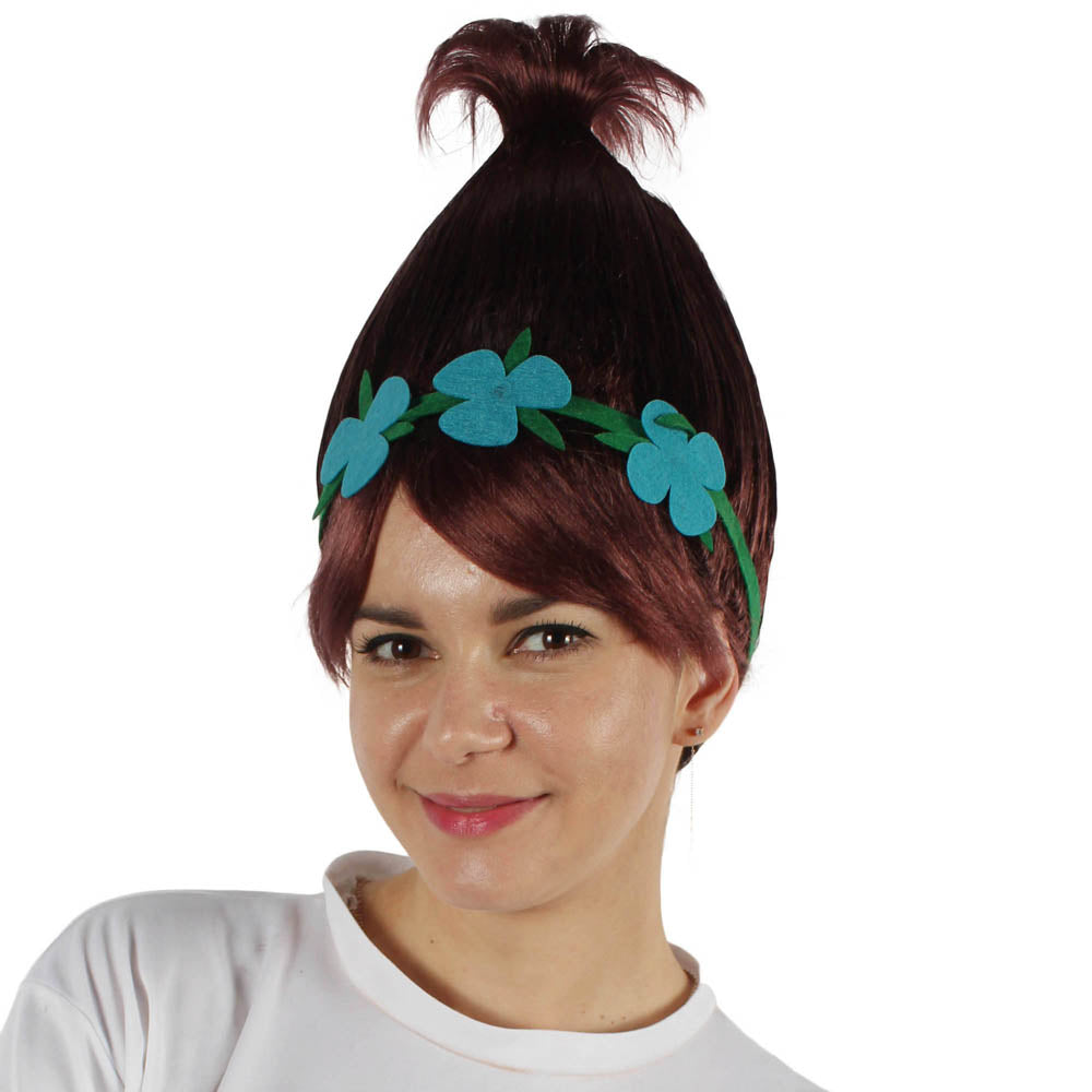 Wigs2you ハロウィン パーティー プレミアム レディース H-1448 着けやすい 快適なフィット感 コスプレウィッグ ポピートロールズ スタイル ピンクカラーウィッグ