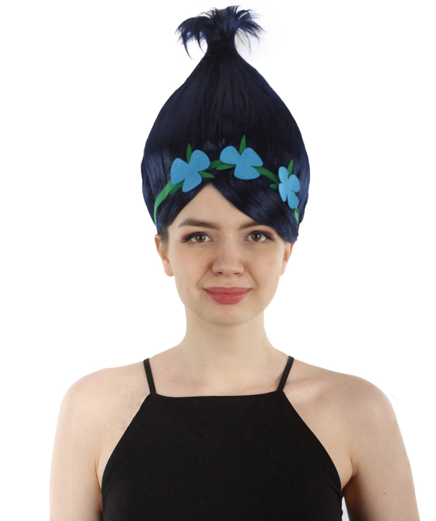 Wigs2you ハロウィン パーティー プレミアム レディース H-1448 着けやすい 快適なフィット感 コスプレウィッグ ポピートロールズ スタイル ピンクカラーウィッグ