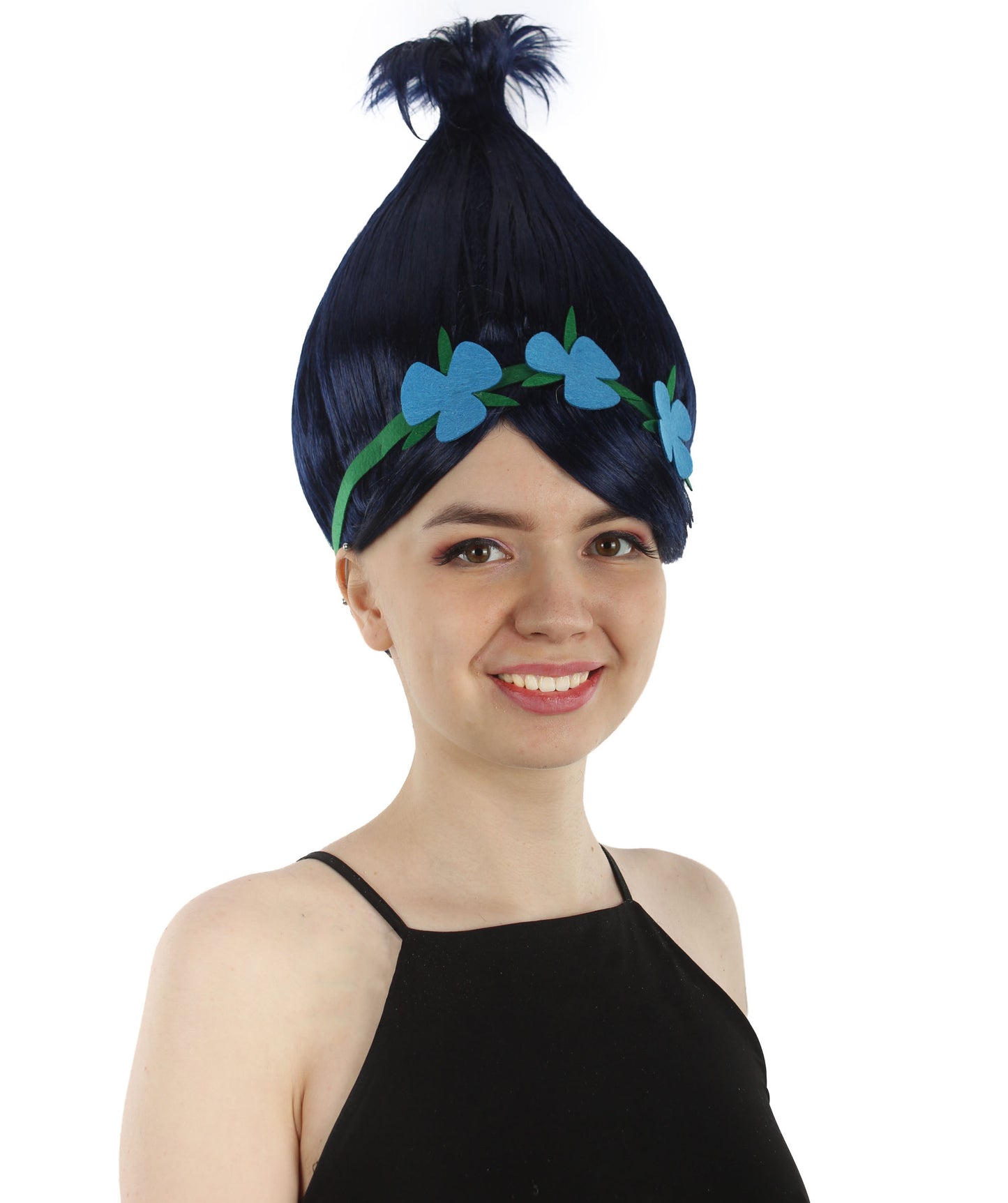 Wigs2you ハロウィン パーティー プレミアム レディース H-1448 着けやすい 快適なフィット感 コスプレウィッグ ポピートロールズ スタイル ピンクカラーウィッグ