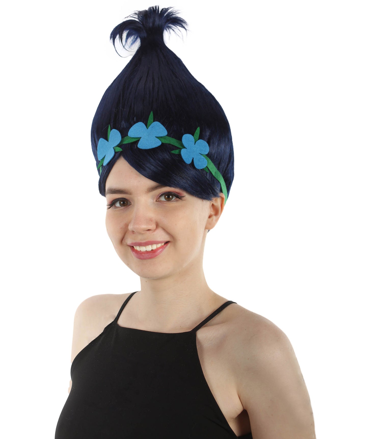 Wigs2you ハロウィン パーティー プレミアム レディース H-1448 着けやすい 快適なフィット感 コスプレウィッグ ポピートロールズ スタイル ピンクカラーウィッグ
