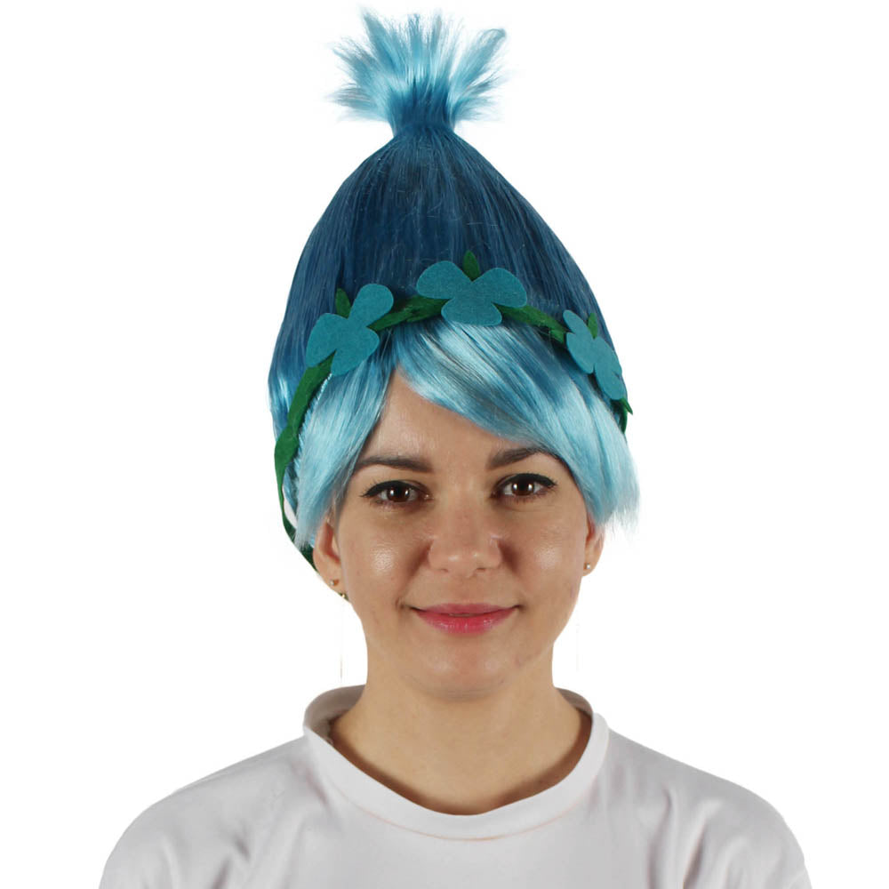 Wigs2you ハロウィン パーティー プレミアム レディース H-1448 着けやすい 快適なフィット感 コスプレウィッグ ポピートロールズ スタイル ピンクカラーウィッグ