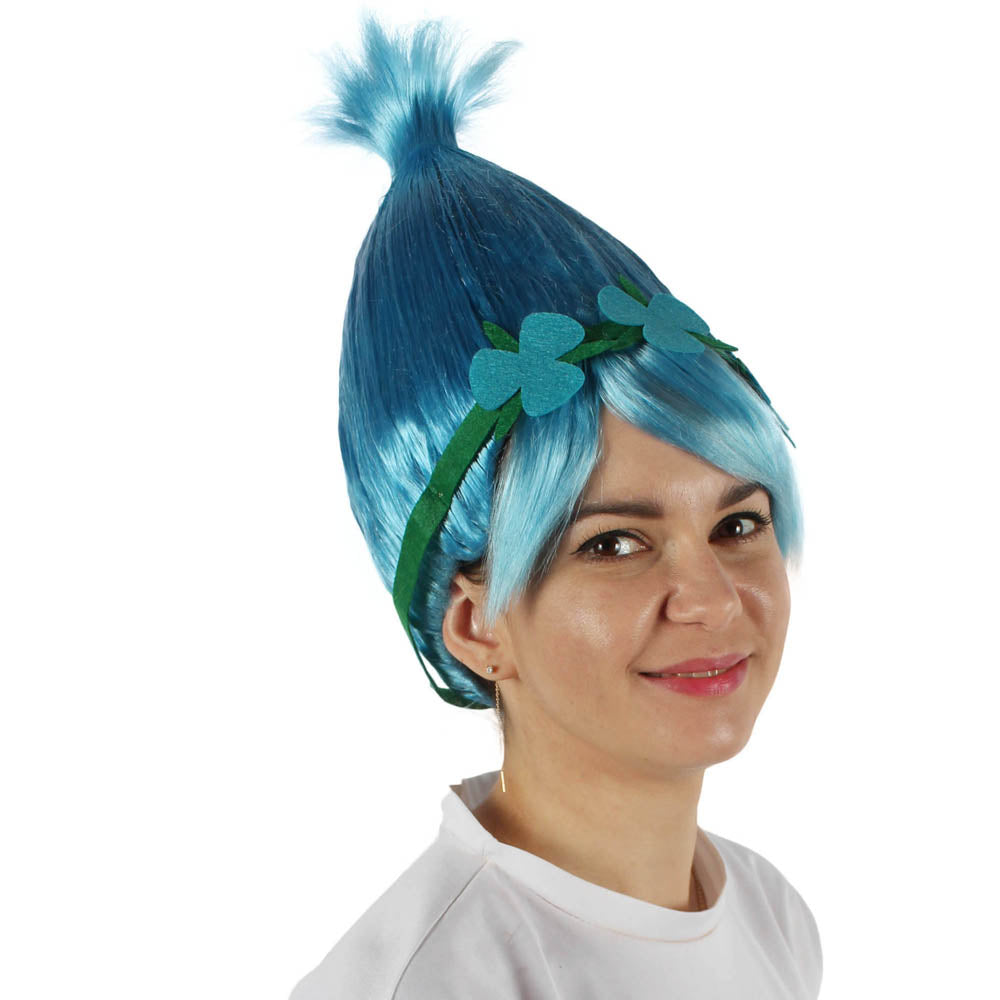 Wigs2you ハロウィン パーティー プレミアム レディース H-1448 着けやすい 快適なフィット感 コスプレウィッグ ポピートロールズ スタイル ピンクカラーウィッグ