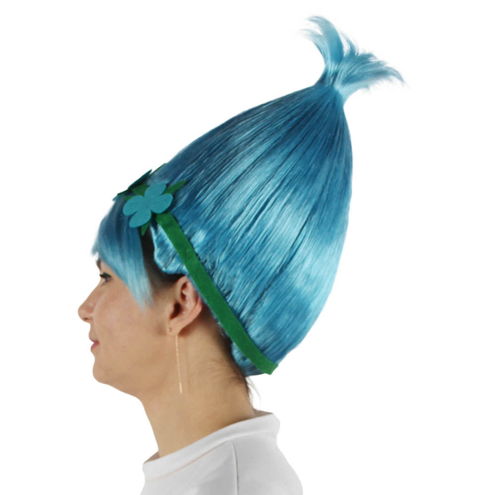 Wigs2you ハロウィン パーティー プレミアム レディース H-1448 着けやすい 快適なフィット感 コスプレウィッグ ポピートロールズ スタイル ピンクカラーウィッグ