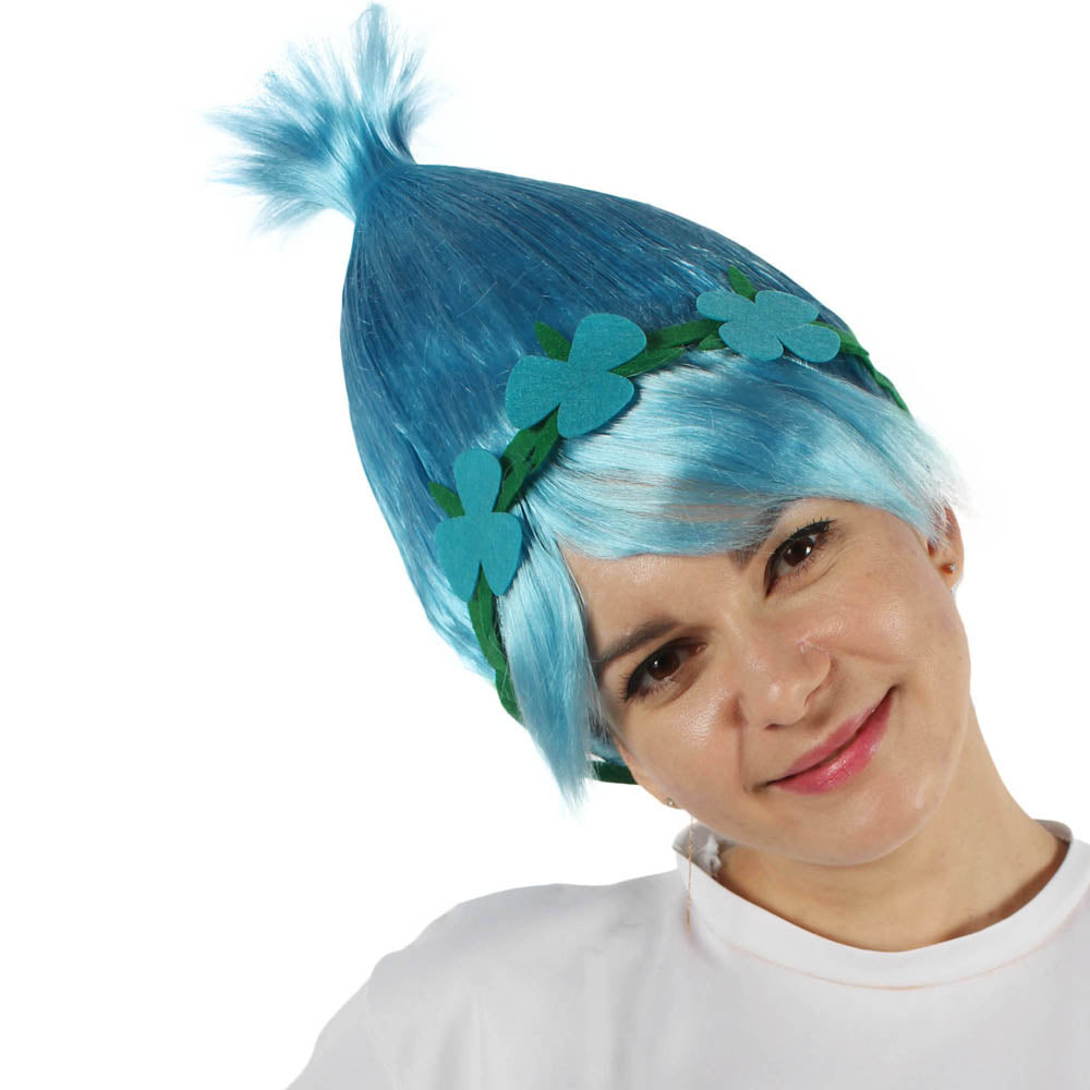 Wigs2you ハロウィン パーティー プレミアム レディース H-1448 着けやすい 快適なフィット感 コスプレウィッグ ポピートロールズ スタイル ピンクカラーウィッグ