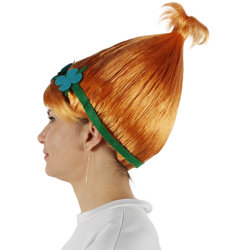 Wigs2you ハロウィン パーティー プレミアム レディース H-1448 着けやすい 快適なフィット感 コスプレウィッグ ポピートロールズ スタイル ピンクカラーウィッグ