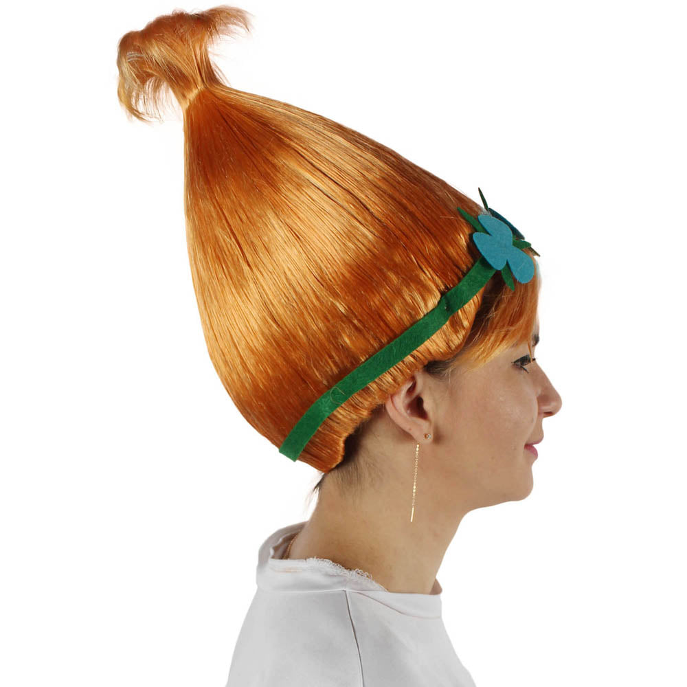 Wigs2you ハロウィン パーティー プレミアム レディース H-1448 着けやすい 快適なフィット感 コスプレウィッグ ポピートロールズ スタイル ピンクカラーウィッグ