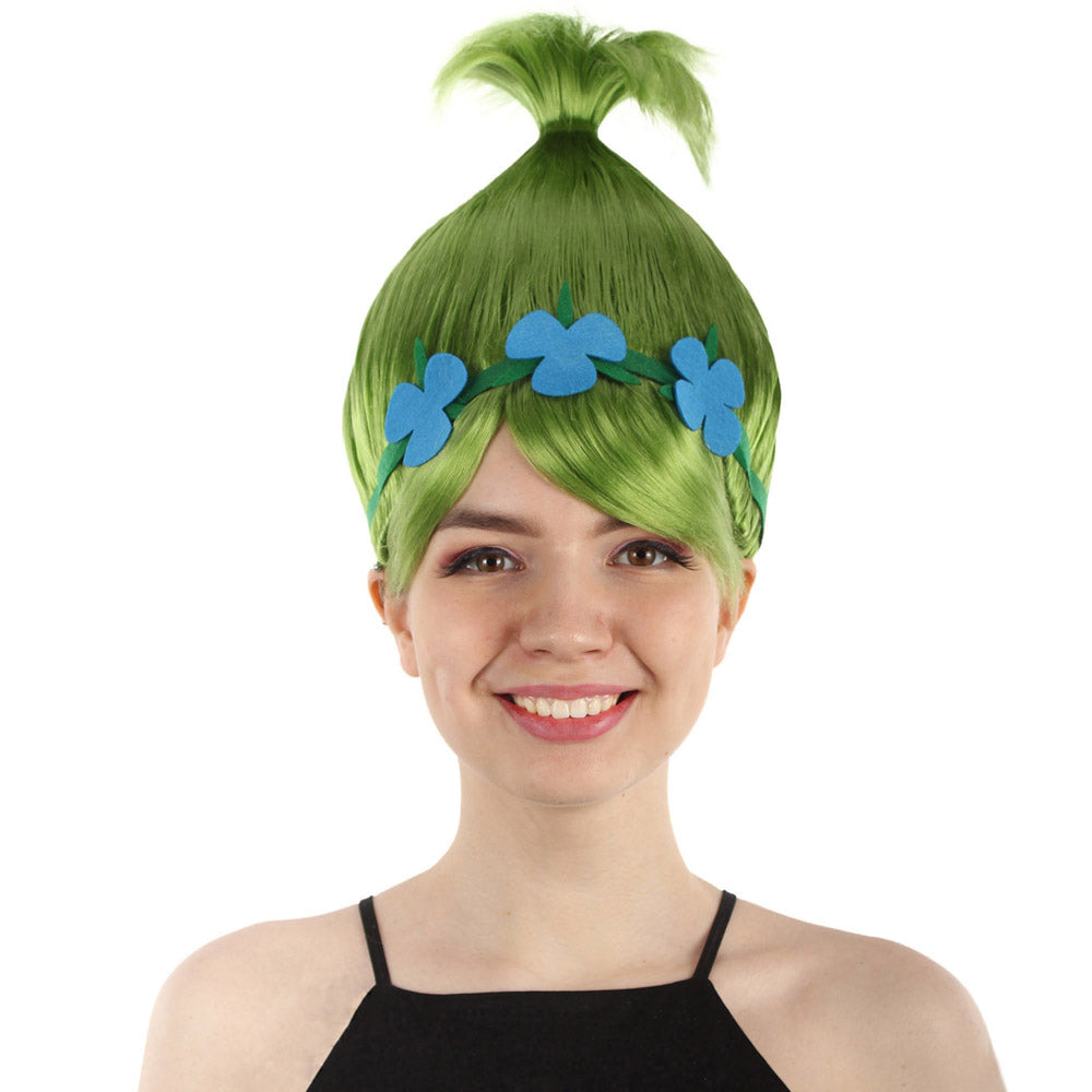 Wigs2you ハロウィン パーティー プレミアム レディース H-1448 着けやすい 快適なフィット感 コスプレウィッグ ポピートロールズ スタイル ピンクカラーウィッグ