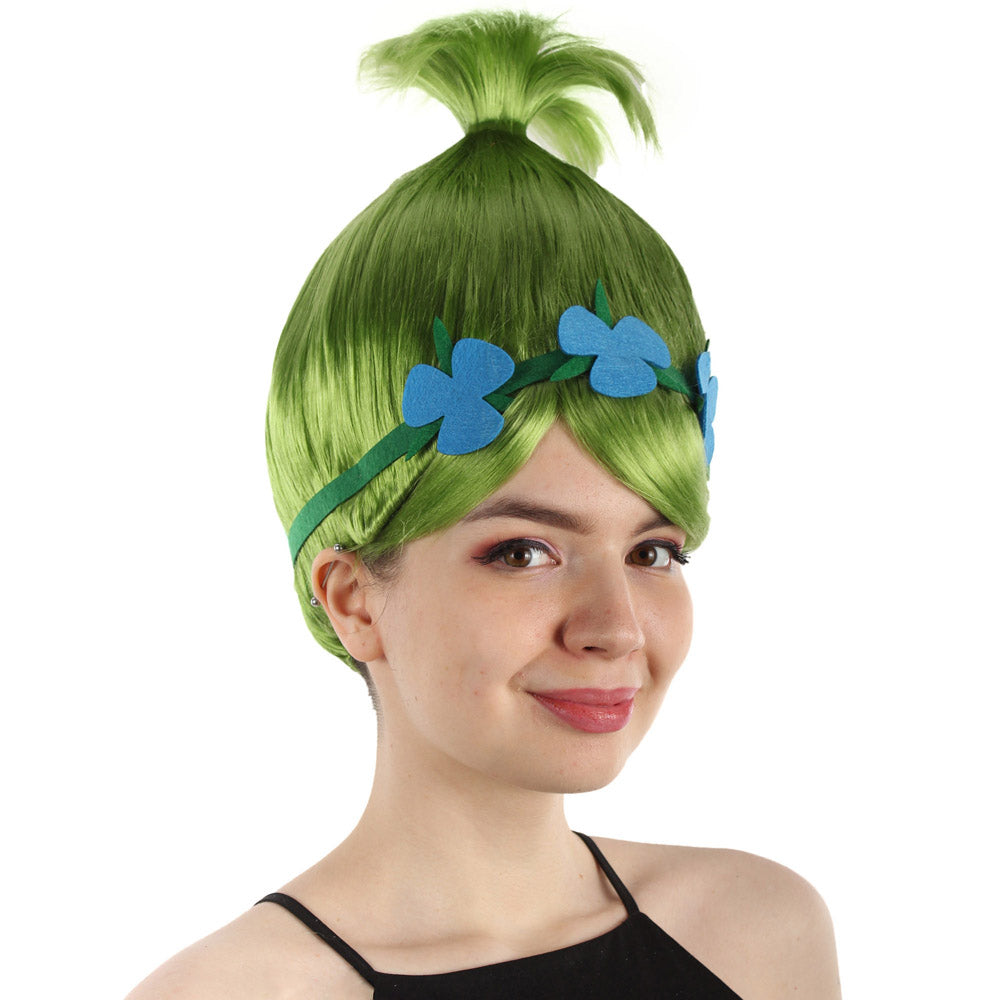 Wigs2you ハロウィン パーティー プレミアム レディース H-1448 着けやすい 快適なフィット感 コスプレウィッグ ポピートロールズ スタイル ピンクカラーウィッグ