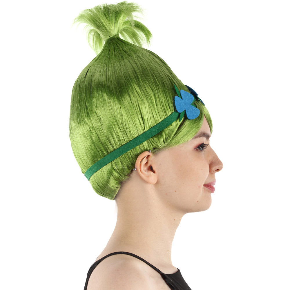 Wigs2you ハロウィン パーティー プレミアム レディース H-1448 着けやすい 快適なフィット感 コスプレウィッグ ポピートロールズ スタイル ピンクカラーウィッグ