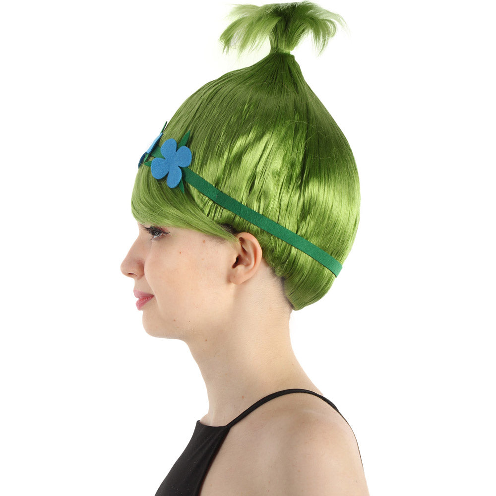 Wigs2you ハロウィン パーティー プレミアム レディース H-1448 着けやすい 快適なフィット感 コスプレウィッグ ポピートロールズ スタイル ピンクカラーウィッグ