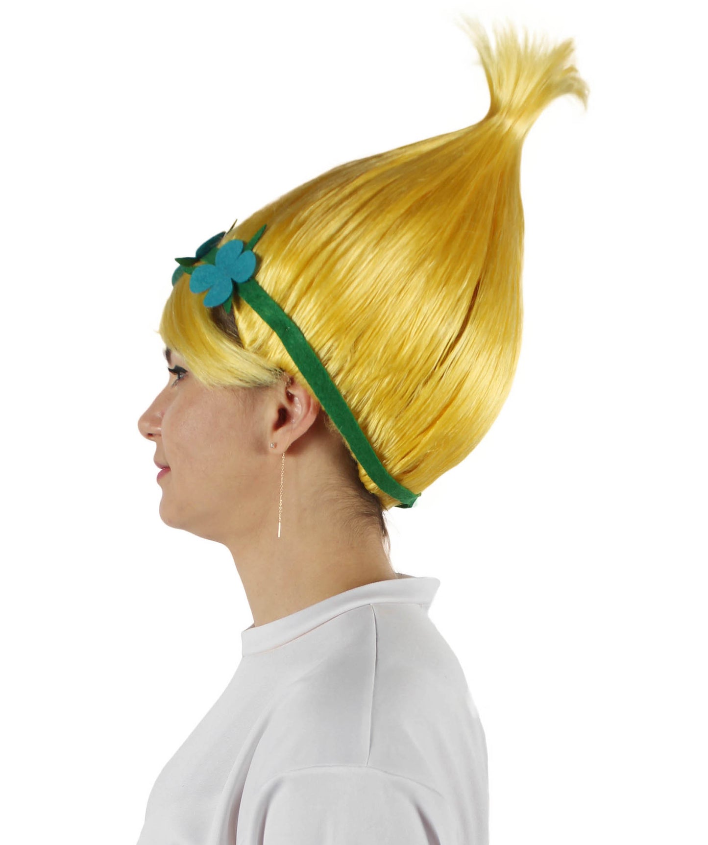 Wigs2you ハロウィン パーティー プレミアム レディース H-1448 着けやすい 快適なフィット感 コスプレウィッグ ポピートロールズ スタイル ピンクカラーウィッグ