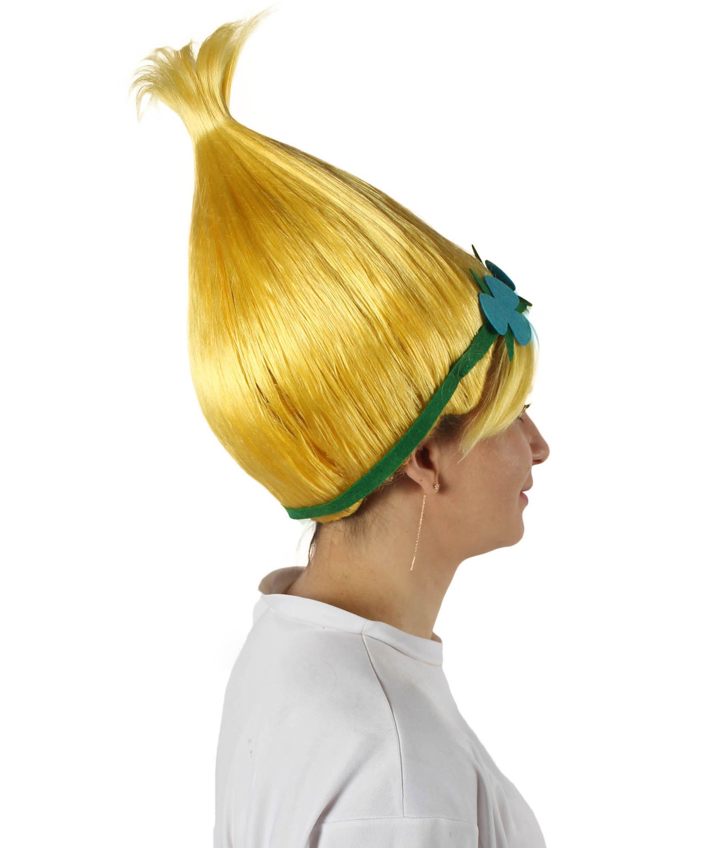 Wigs2you ハロウィン パーティー プレミアム レディース H-1448 着けやすい 快適なフィット感 コスプレウィッグ ポピートロールズ スタイル ピンクカラーウィッグ