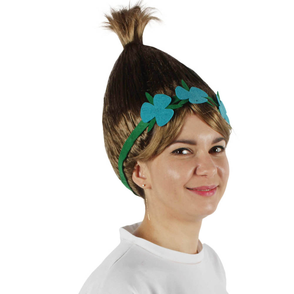 Wigs2you ハロウィン パーティー プレミアム レディース H-1448 着けやすい 快適なフィット感 コスプレウィッグ ポピートロールズ スタイル ピンクカラーウィッグ