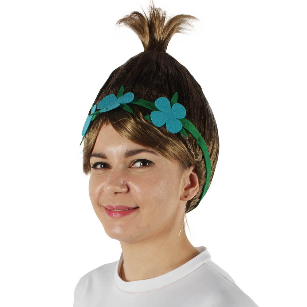 Wigs2you ハロウィン パーティー プレミアム レディース H-1448 着けやすい 快適なフィット感 コスプレウィッグ ポピートロールズ スタイル ピンクカラーウィッグ